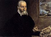 Portrait of Giorgio Giulio Clovio, the earliest surviving portrait from El Greco El Greco